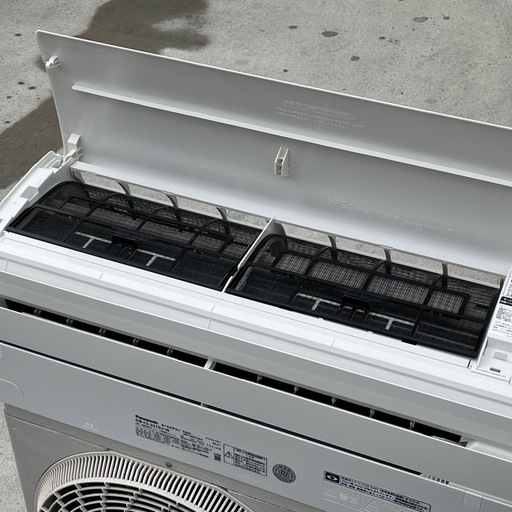 取付け可 ! !◇パナソニック エアコン 6畳用 2021年 内部クリーン ナノイー エオリア　単相100V CS-221DJ 高圧洗