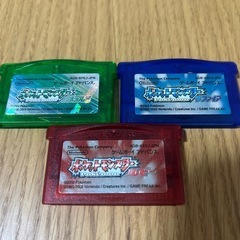 ポケモン　ルビー　サファイア　エメラルドセット！