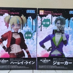 異世界スーサイド・スクワッド　Desktop×Decorate Collections　ハーレイ・クイン　ジョーカー フィギュアの画像