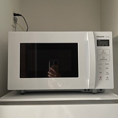 値下げしました！【新品、未使用】AQUA冷蔵庫、パナソニック電子レンジの画像