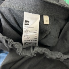 GU タックハーフパンツの画像