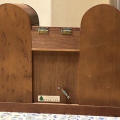 〜検討中の方がいらっしゃいます〜※今週中に処分予定※アンティーク家具調！アクセ映え！ジュエリーケースの画像