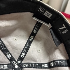 【NewEra59Fifty】グレーキャップの画像