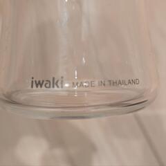 iwaki(イワキ) AGCテクノグラス 耐熱ガラス 液だれしにくい醬油差し 醤油用 120ml もれにくい フタ付き調味料入れ KT5031-BKの画像