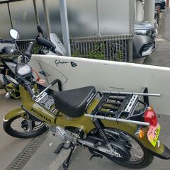 アドレスハンターカブPCXシグナス原付スクーター用サーフボードキャリア フロントリアセットの画像
