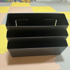 山崎実業(Yamazaki) 冷蔵庫横マグネット収納ポケット ３...