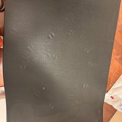 あげます！防音マット 黒 150×100cm 半年使用 凹みあり...