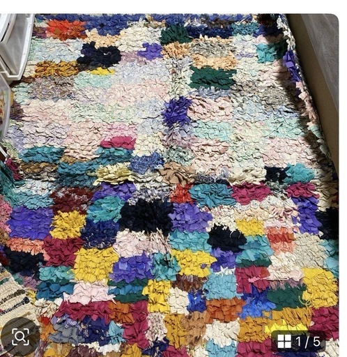 ボシャルウィット　モロッコ　ラグ