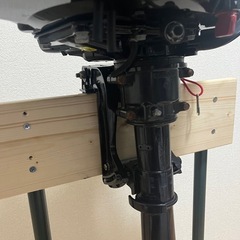 ジャンクTOHATSUトーハツ　2馬力船外機 S足　恵那市引取限定の画像