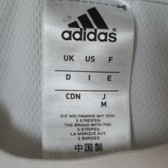 トレーニングシャツ①　アディダス　半袖Tシャツの画像