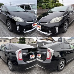 【㊗️ご成約ありがとうございました】トヨタ 30後期 プリウス S 車検令和8年3月 Bluetoothナビ！ETC！ハイブリッドカー 燃費良好 ローン可能！下取り強化中！もちろん保証もつけることができます！の画像