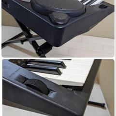 カード決済可能　CASIO　CTK-651　超美品　61鍵盤キーボード　譜面台＆スタンド付き　の画像