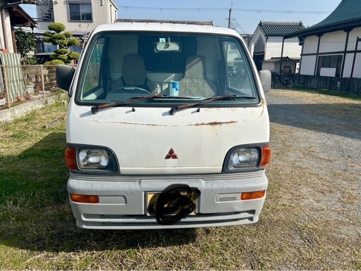 三菱ミニキャブＵ４１Ｔの30年前の軽トラ