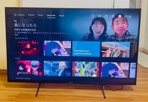 SONYテレビ49型2020年