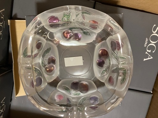 曽我ガラスチェリー灰皿16個セット  昭和レトロ