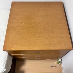  【無料・処分前】まだ使える木製タンスお譲りしますの画像