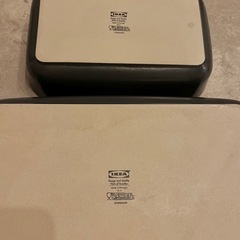 IKEA オーブン皿 耐熱皿 2点セットの画像