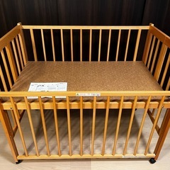 【取引確定】ベビーベッド　石崎家具
