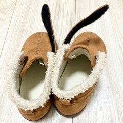 15.0 ブーツ　ウインター　秋冬　目立つ汚れなし　もこもこ付き　かわいいの画像