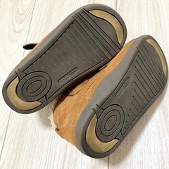 15.0 ブーツ　ウインター　秋冬　目立つ汚れなし　もこもこ付き　かわいいの画像