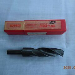 未使用！KOBELCO、コバルト三角ドリル！鉄工、木工、DIY！