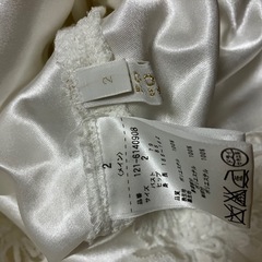 プロポーションボディドレッシング　レースワンピース　白の画像