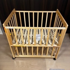 【取引確定】ミニベビーベッド