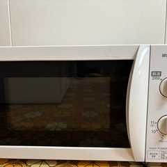 【決定】家庭用　アイリスオーヤマ　電子レンジ 200~700W　60Hz専用　の画像