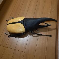 ヘラクレスオオカブトのフィギアの画像