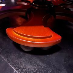【定価十数万..】社長椅子 オフィスチェア｜レザー×木製×フットレスト付｜プレジデント仕様の画像