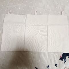 新品未使用！キャンパス地ウォールポケット 無料