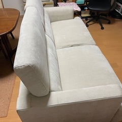 ３人掛けソファ　美品の画像