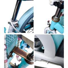 お引渡先決定【6/21まで出品】IDES 18インチ アリエル柄キッズバイクの画像