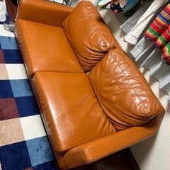 ソファ　レザー