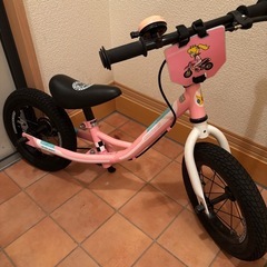 【ほぼ未使用】スーパーマリオ　ピーチ姫　自転車