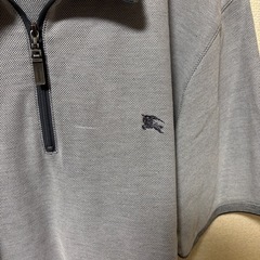Burberry London ハーフジップ　ポロシャツの画像