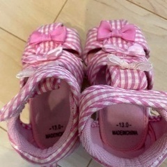 13cmサンダル　靴　の画像