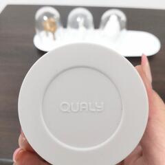 【未使用】QUALY 調味料入れ アニマルパレードの画像