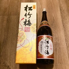 【未開封】  2024.9製造　上撰　松竹梅　1800ml