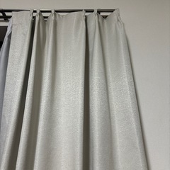 【遮光1級+UV99%カット カーテン2セット】ニトリの遮光+レースカーテンセット の画像