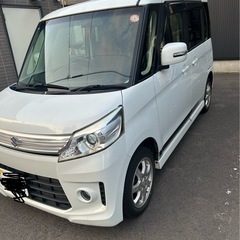 早い者勝ち‼️スペーシアカスタムパールホワイト❗️車検満タン❗️の画像