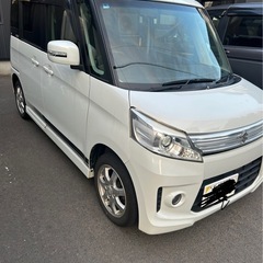 早い者勝ち‼️スペーシアカスタムパールホワイト❗️車検満タン❗️