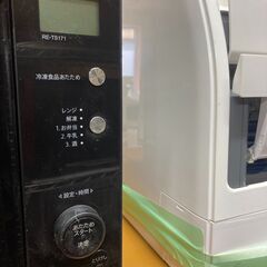 ☆中古￥9,800！SHARP　電子レンジ　家電　2022年製　RE-TS171-B型　【BE087】の画像