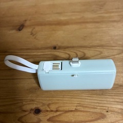モバイルバッテリー lightning 5000mAhの画像