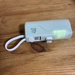 モバイルバッテリー lightning 5000mAhの画像
