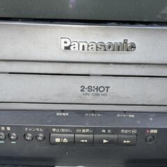 Panasonicブラウン管テレビデオ　1999年製の画像