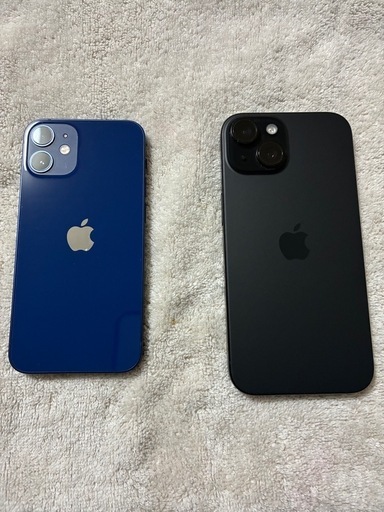 （お譲り先決定しました）美品　SIMフリー　iPhone 15 iPhone12mini