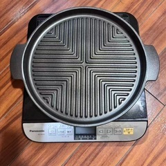 パナソニック IHクッキングヒーターと焼肉プレート
