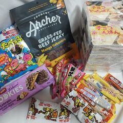 まとめ売【23点】お菓子　クッキー　駄菓子　ビーフジャーキー