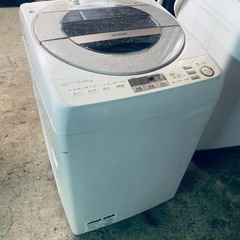EJ180番 SHARP 全自動電気洗濯機 ES-GV9A-Nの画像